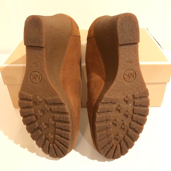 Michael Kors Walnut Suede Rory Loafer Size 9 - Picture 4 of 9